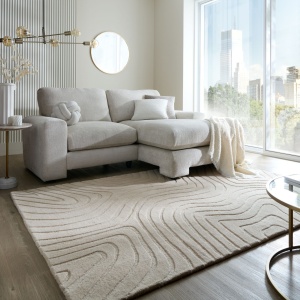 Χαλί Mesmerise Μπεζ 160x230 cm, Flair Rugs