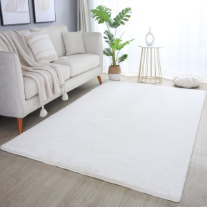 Χαλί Pouffy V1 Κρεμ 160 x 230cm