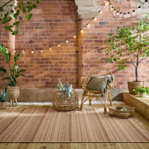 Χαλί Sylvie Farah Stripe Natural 120X170 cm, Flair Rugs - Img 2