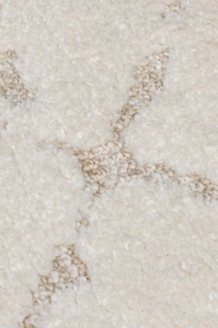 Χαλί διάδρομος Remy κυκλικό Knit Κρεμ 80x300 cm, Flair Rugs - Img 5
