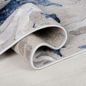 Χαλί Διαδρόμου Marbled Bleumarin 60X230 cm, Flair Rugs - Img 3