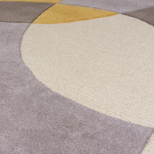 Χαλί Glow Κίτρινο Ochre 200X290 cm, Flair Rugs - Img 4