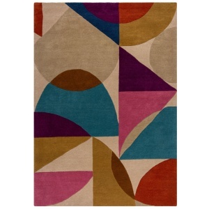 Χαλί Oblix Multi Shape Πολύχρωμο 160x230 cm, Flair Rugs - Img 2