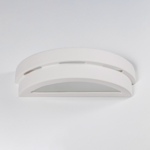 Aplica Helios din ceramica Alb 40x15x10 cm - Img 2