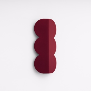 Aplica perete Biscuit Burgundy 16.3x5.8x33.6 cm - Img 2