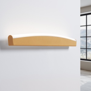 Aplica perete LED Jorun Auriu 4000K 60x5.5x7 cm - Img 3