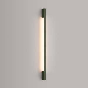 Aplica perete LED Sappo 120 Olive 3000K 4x6.5x120 cm - Img 3