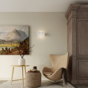 Aplica Vega Line din ceramica Alb 32.5x9.5x9.5 cm - Img 8