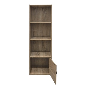 Biblioteca, Lenobia, Stejar, 24x30.5x95 cm - Img 3