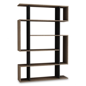 Biblioteca Mito Antracit 108.5x25.5x161 cm