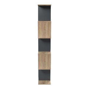 Biblioteca, Tetri, Antracit, 25.4x121.8x158.8 cm - Img 6