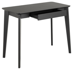 Birou Roxby, Negru, 75x100x50 cm - Img 5