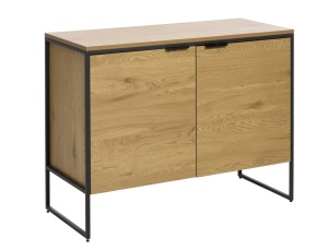 Bufet CESURA, Stejar deschis, 45x80x105 cm - Img 2