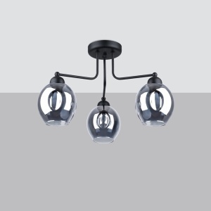 Candelabru Fillan Negru 54x54x36 cm - Img 2