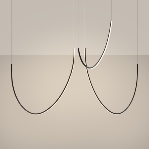 Candelabru LED Alvar 3 Negru 3000K 150x150x260 cm - Img 3