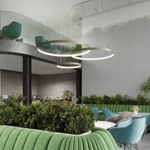 Candelabru LED Rio 2 Olive 3000K 78x78x150 cm - Img 13
