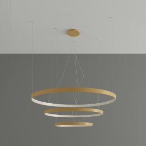 Candelabru LED Rio 55x78x110 Auriu 4000K 110x110x150 cm - Img 2
