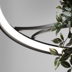 Candelabru LED Rio Bio 78 Negru 4000K 78x78x200 cm - Img 6