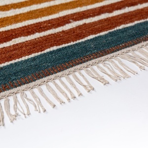 Covor Boucle Wool Frame Multicolor 200x300 cm - Img 3