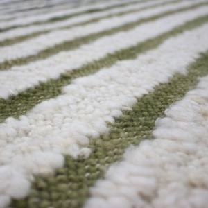 Covor Boucle Wool Frame Verde 200x300 cm - Img 3