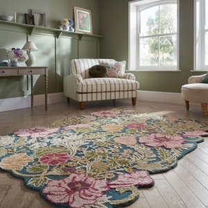 Covor Daphne Shaped Floral Multicolor 200x290 cm