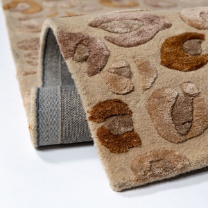 Covor Leopard Frame Natural 200x300 cm