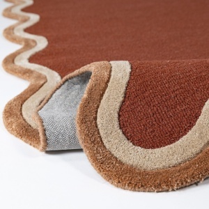 Covor Rivo Wool Teracota 160x230 cm - Img 2