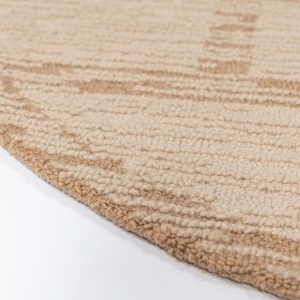 Covor rotund Harris Modula Wool Natural 160x160 cm - Img 4