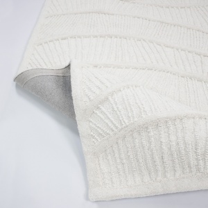 Covor Sculptured Wave Alb 200x290 cm - Img 2