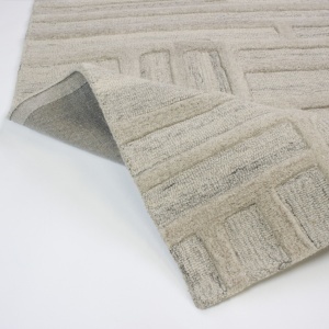 Covor traversa Elva Wool Natural 80x300 cm - Img 2