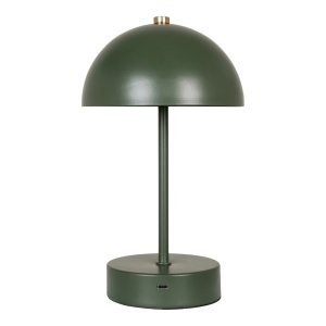 Lampa de masa Holt, Verde, 15x15x25 cm - Img 2