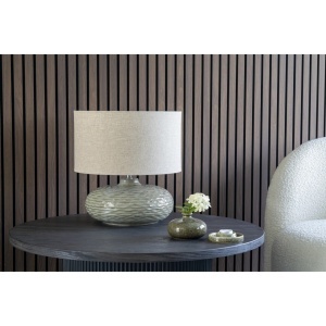 Lampa de masa Oldham, Verde, 36x36x36 cm