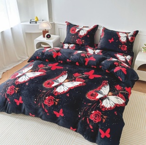 Lenjerie Butterfly Nocturna cocolino cu Elastic 180x200 (Cocolino)