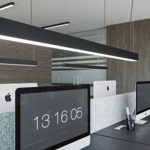 Lustra LED Pinne Gri 3000K 150x6x6 cm - Img 14