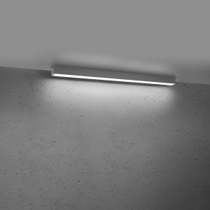 Lustra LED Pinne Gri 4000K 90x6x6 cm - Img 3