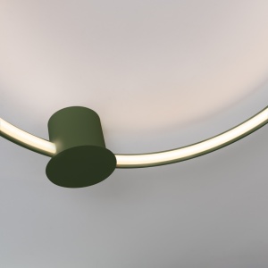 Lustra LED Rio 110 Olive 3000K 110x115x16 cm - Img 6