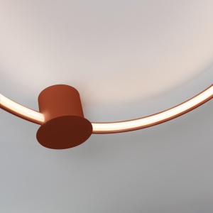 Lustra LED Rio 110 Rosu 3000K 110x115x16 cm - Img 6