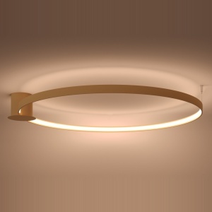 Lustra LED Rio Auriu 3000K 110x118x12.5 cm - Img 3
