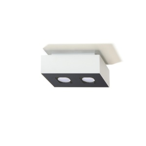 Lustra Mono Alb 24x14x11 cm - Img 2