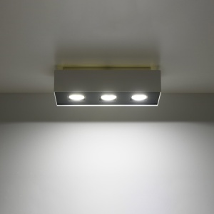 Lustra Mono Alb 34x14x11 cm - Img 3