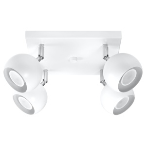 Lustra Oculare Alb 25x25x16 cm