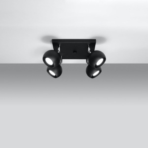 Lustra Oculare Negru 25x25x16 cm - Img 3