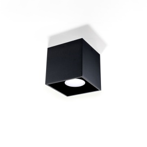 Lustra Quad Negru 10x10x10 cm - Img 2