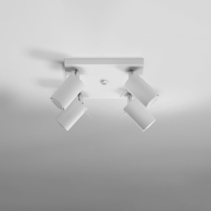 Lustra Ring Alb 25x25x16 cm - Img 2