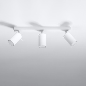 Lustra Ring Alb 45x6x16 cm - Img 2