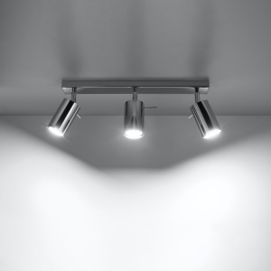 Lustra Ring Crom 45x6x16 cm - Img 3