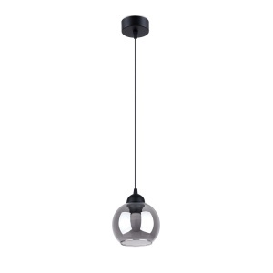 Lustra suspendata Alino Negru 15x15x130 cm