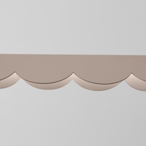 Lustra suspendata LED Biscuit Taupe 4000K 131x13x200 cm - Img 7