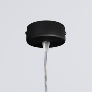 Lustra suspendata LED Farge Negru 3000K 120x8x150 cm - Img 8
