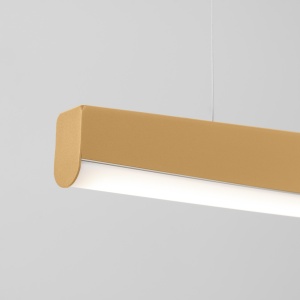 Lustra suspendata LED Jorun 120 Auriu 4000K 120x3x210 cm - Img 6